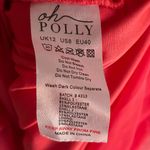 Oh Polly   One For You Coral Red One-Shoulder Corset Mini Dress Sz 8 Photo 6