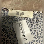 Jade and Jane Leopard Satin Slip Dress Size Large NWT Tan Photo 2