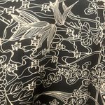 Sunny Leigh Vintage 90s  Silk Bomber size large black ivory lightweight Photo 4