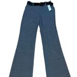 Iz Byer Black Double Button Belted Dress Pants Photo 0