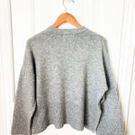 Elodie  Crewneck Gray Sweater Size Small Photo 1