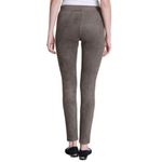 Andrew Marc Slimming Ponte faux suede pull on high waisted leggings Photo 1