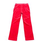 Juicy Couture  Red Velour Track Pants S Gold Logo Y2K Retro Preppy Loungewear Photo 2