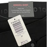 Torrid  Bombshell Skinny Premium Stretch High-Rise Jean Black Women’s Size 20 NEW Photo 7