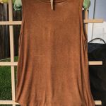 True Destinations Palm Trees Wide Leg Palazzo Pants Resortwear beach coverup L Tan Size L Photo 8