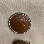 Hunting World Authentic RARE Shoulder Canvass Leather Brown Tan Messenger Bag Photo 4