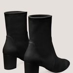 Stuart Weitzman NWOT  Yuliana 60 Black Leather Ankle Boots Photo 6