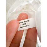 Madewell | NWT Embroidered Oversized Button-Up Shirt in White | Sz S Photo 8