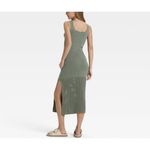 Universal Threads Women's Midi Sweater Dress Green maxi small- Universal Thread New Photo 1