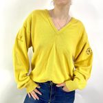 90s LYLE & SCOTT Yellow V Photo 8