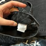 SO  SUPER HIGH RISE CARPENTER STRAIGHT BLACK JEANS Photo 3