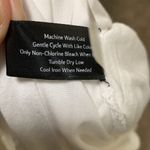 Boston Proper  One Shoulder puff sleeve White Top shirt woman size MEDIUM Photo 5