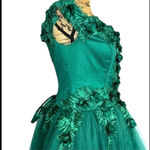 Sparkly Hunter Green Prom/ Quinceañera Dress Size 8 Photo 5