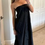 Forever 21 Black Strapless Maxi Dress Photo 0