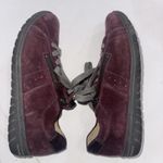 Hartjes Phil Sneakers Eggplant Suede Walking Minimalist Comfort Shoes Sz 5 Red Photo 7