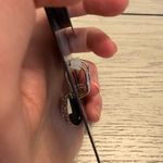 Vince Camuto Diamond Encrusted Circular Dangle Earrings Photo 4