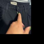 L'Agence New Milana Low Rise Raw Hem Jeans In Noir Size 26 Photo 2