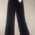 Lululemon  Women's Brushed Softstreme Ribbed Zip Flared Pant 32.5" Black 6 Black Photo 0