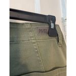 Paige Carly Wide Leg Ankle Cargo Pants Ivy Green NWT Size 27 Photo 8