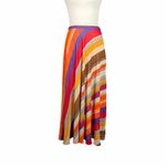 Ralph Lauren Lauren Maxi Skirt Size 4 Colorful A-Line Boho Flowy Office Photo 1