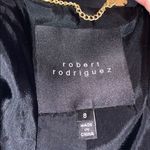 Robert Rodriguez  Built in Vest Blazer Jacket in Black Size 8 Photo 4