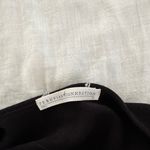 Peruvian Connection  Women’s Black Medium Pima Cotton Longsleeve Dress Photo 3