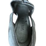 Vaneli Women's Gray Suede Peep Toe Lace Photo 8