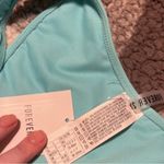 Forever 21 New  Women’s Aqua Blue Turquoise Bikini Bottoms Size Large NWT Photo 1
