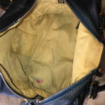 Chloé CHLOE Paddington Navy Blue Leather Tote Hand Bag w/ Padlock Photo 13