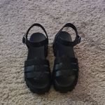 Black Women's Sandals Size 10 Photo 2