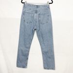 AGOLDE  X Tuckernuck Riley High Rise Straight Leg Jeans Quiver Light Medium Wash Photo 4