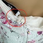 Likely  Women's US 8 White Floral Sequin Reese Dress Mini Bodycon Sleeveless Photo 11