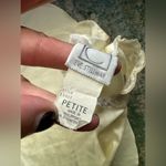 Vintage Eve Stillman yellow floral lace sleeveless nightgown, size small petite Photo 13