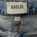 AGOLDE Parker High Rise Denim Shorts Featival Casual Beach Photo 4