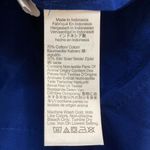 Madewell Shirred Puff Sleeve Top Cotton Silk Voile in Bright Sapphire Size Large Photo 10