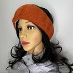 Lululemon Chevron Knit Ear Warmer NWT Canyon Orange (One Size) Photo 8