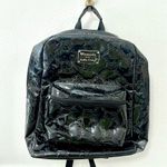 Lounge Fly Loves Hello Kitty Black Faux Patent Leather Backpack Photo 1