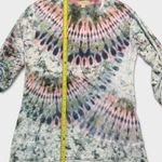 Live and let live Y2K Ruched Sleeve Tie Dye Tunic Top Size Small Photo 7