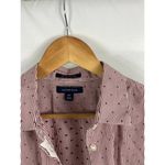 Lands' End  No Iron Supima Patterned Button Down Stripe Shirt Size 10P Photo 2