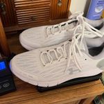 Under Armour  Charged Rogue Running Sneakers Woman’s 10 White Gray Photo 14