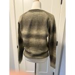 Banana Republic  Ombré Poly Blend Sweater Women's Small Brown Gradient Striped Photo 4