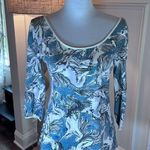 Anthropologie  EUC off the shoulder crew neck with cute scrunchie around blouse Photo 0