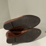 Nine West Tan Tall Leather UpperTextile Lining Wedge Wide Calf Boots Sz 7.5 Photo 11