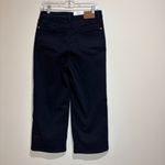 Judy Blue  High Waist Tummy Control Garment Dyed Wide Leg Crop Navy Jeans Photo 9