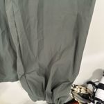 Pretty Little Thing  Olive Wide Leg Pants Photo 4