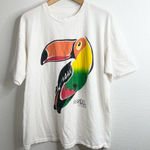 Vintage Single Stitch Costa Rica Toucan Graphic Tee Large Photo 0