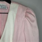 Vintage Neiman Marcus AJ Bari Pink and White Jacket Size 6 Photo 3