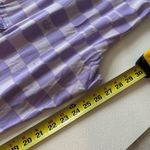 Juicy Couture  Women’s XL Purple Checkered Jogger Pants Cargo Pockets Elastic Wai Photo 3