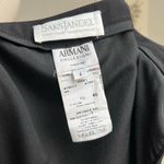 Armani Collezioni Black Silk Pencil Skirt size 4 small Photo 4