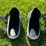 A7EIJE White & Black Slip Ons Photo 8